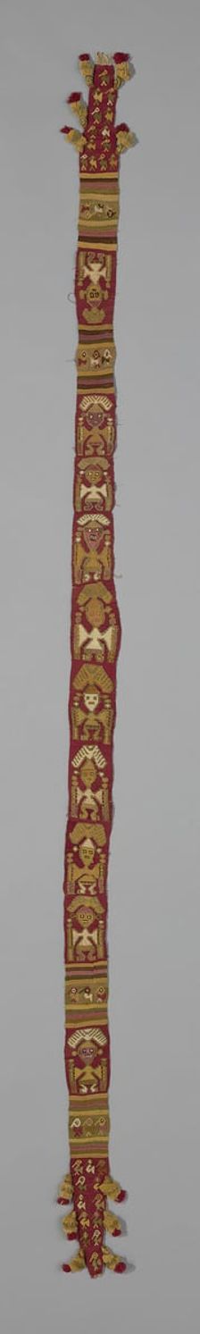 Band, Peru, A.D. 1250/1470. Creator: Unknown