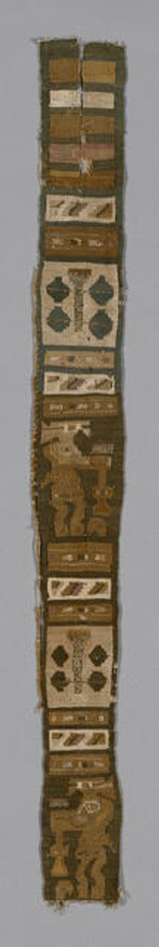 Band, Peru, A.D. 1000/1476. Creator: Unknown