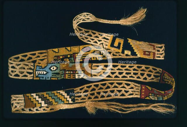 Band, Peru, A.D. 400/900. Creator: Unknown.