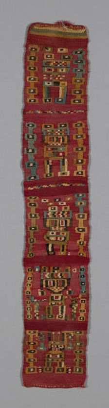 Band, Peru, A.D. 800/1100. Creator: Unknown