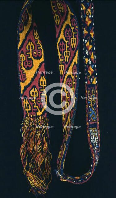 Band, Peru, A.D. 800/900. Creator: Unknown.