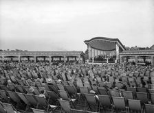 Band performance, Happy Mount Park, Bare, Morecambe, Lancashire, 1925-1930. Artist: Walter Scott
