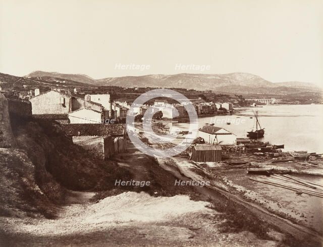 Bandol, ca. 1860. Creator: Edouard Baldus.