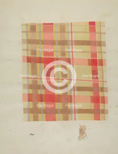 Bandanna, c. 1937. Creator: Joseph L. Boyd.