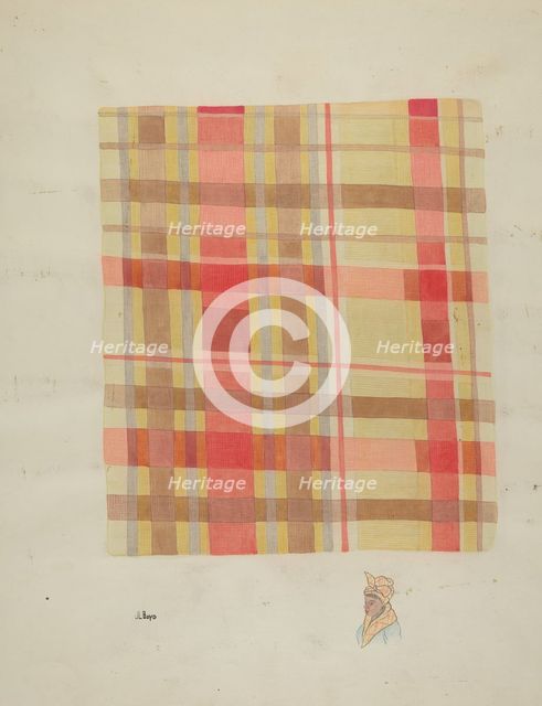 Bandanna, c. 1937. Creator: Joseph L. Boyd.