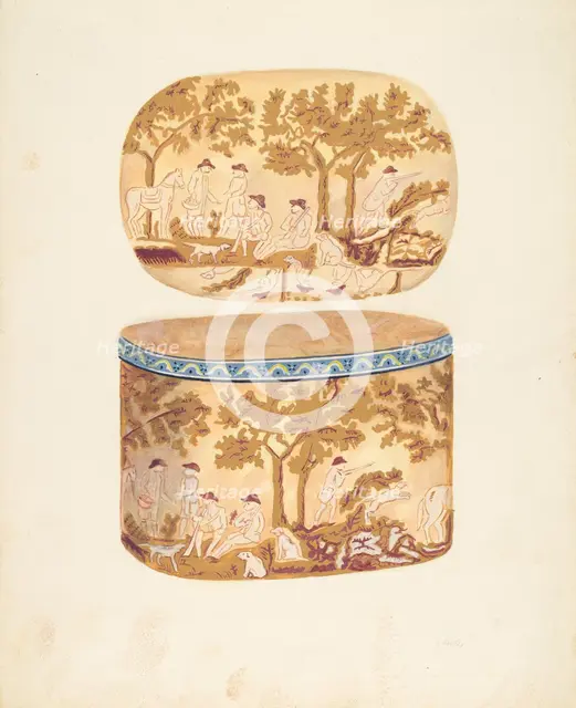 Bandbox, 1935/1942. Creator: Unknown.