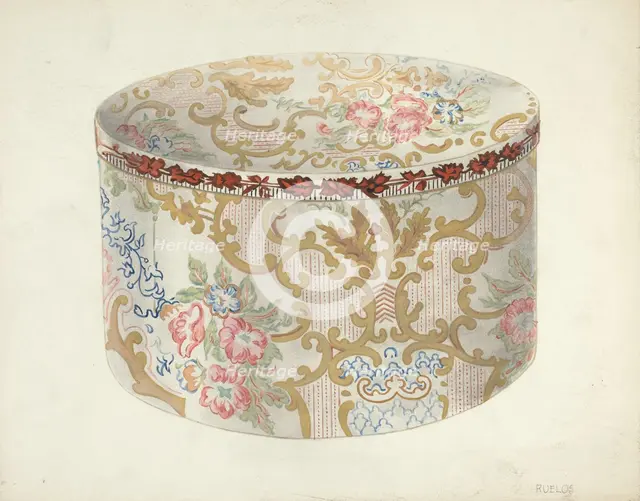 Bandbox, 1935/1942. Creator: Eleanor Ruelos.