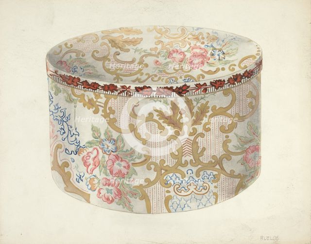 Bandbox, 1935/1942. Creator: Eleanor Ruelos.