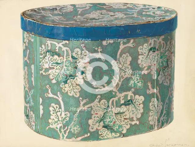 Bandbox, 1935/1942. Creator: Gilbert Sackerman.