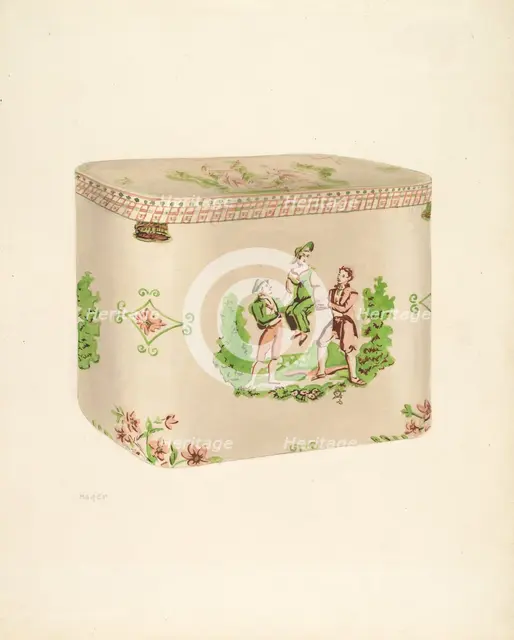 Bandbox, 1935/1942. Creator: Lee Hager.