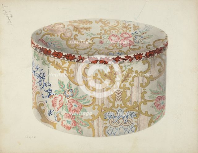 Bandbox, 1935/1942. Creator: Lee Hager.