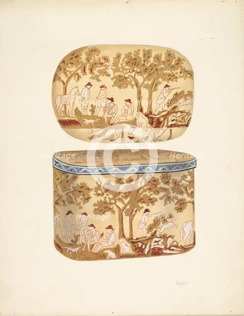Bandbox, 1935/1942. Creator: Lee Hager.