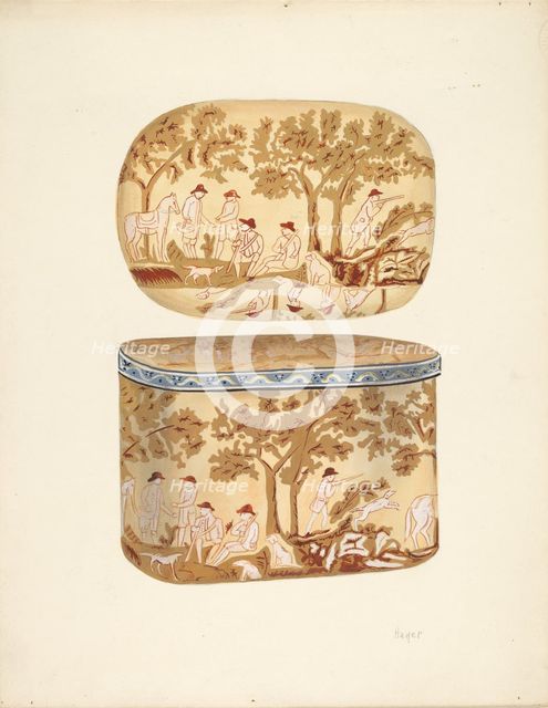 Bandbox, 1935/1942. Creator: Lee Hager.