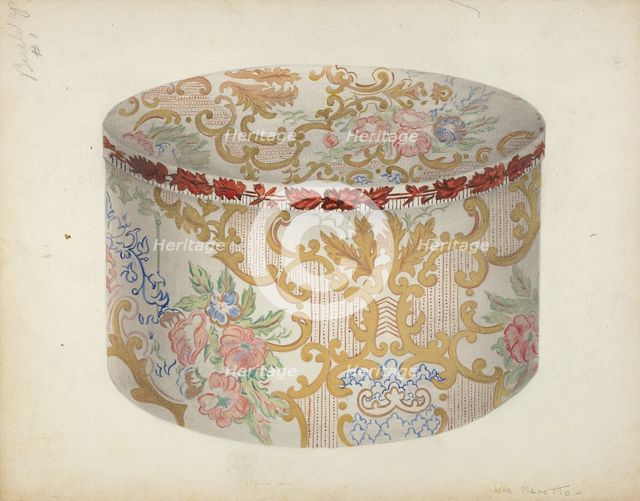 Bandbox, 1935/1942. Creator: Lina Manetto.
