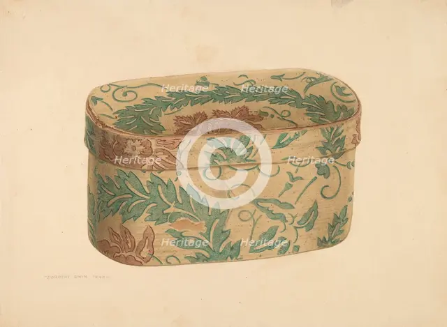 Bandbox, 1940. Creator: Dorothy Dwin.