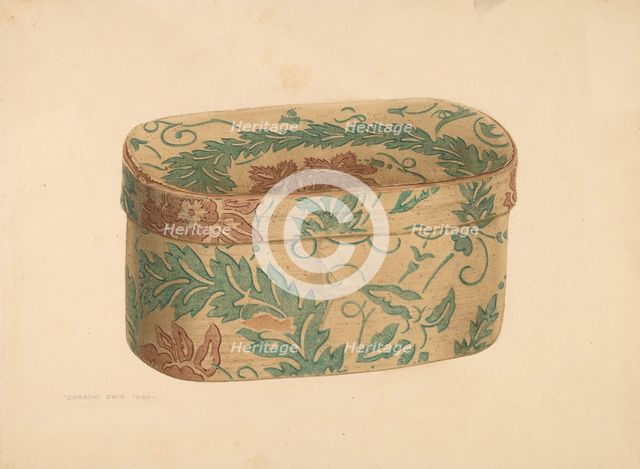 Bandbox, 1940. Creator: Dorothy Dwin.