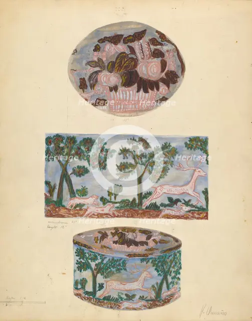 Bandbox, c. 1937. Creator: Alfonso Umana.