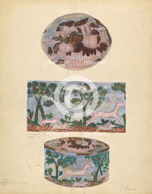 Bandbox, c. 1937. Creator: Alfonso Umana.