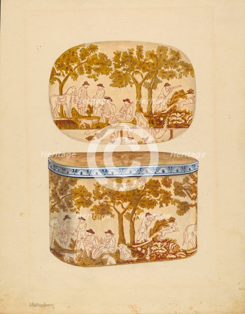 Bandbox, c. 1937. Creator: John Tarantino.