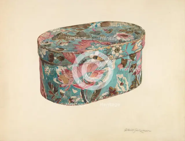 Bandbox, c. 1938. Creator: Gilbert Sackerman.