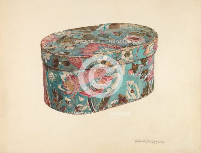 Bandbox, c. 1938. Creator: Gilbert Sackerman.