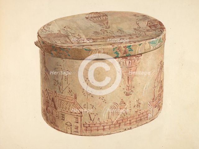 Bandbox, c. 1938. Creator: Gilbert Sackerman.