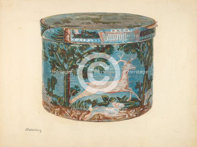 Bandbox, c. 1938. Creator: Joseph Rothenberg.