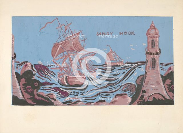 Bandbox, c. 1938. Creator: Mina Lowry.