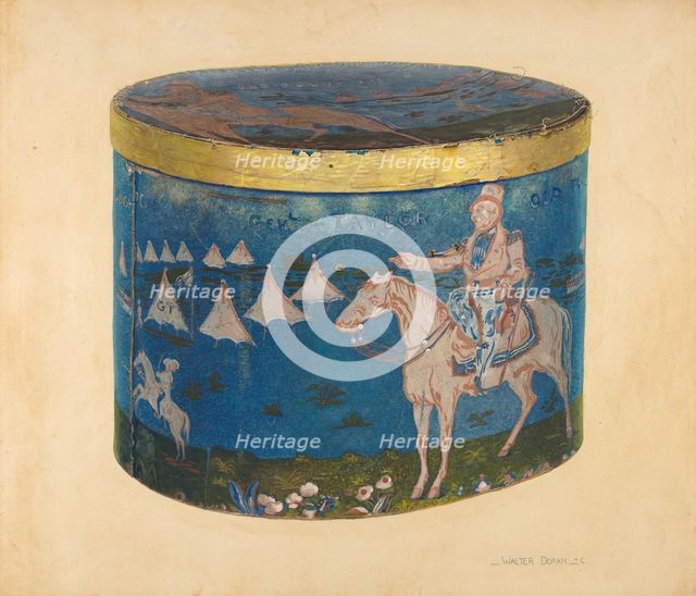 Bandbox, c. 1939. Creator: Walter Doran.