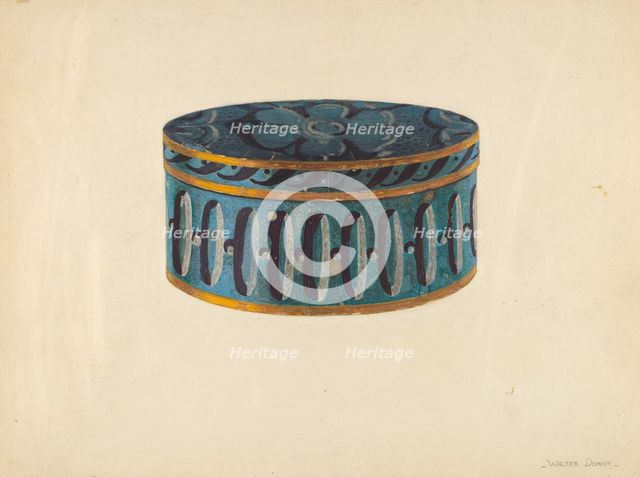 Bandbox, c. 1939. Creator: Walter Doran.