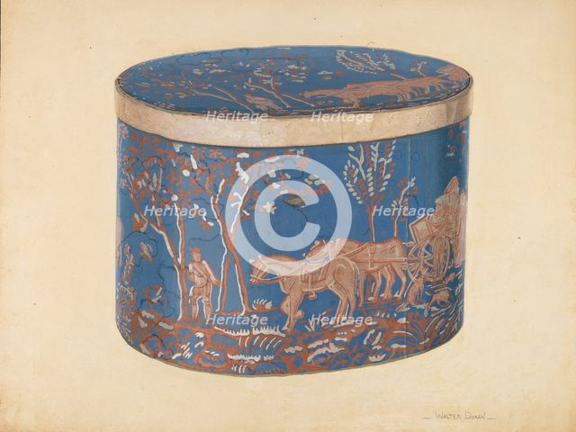 Bandbox, c. 1939. Creator: Walter Doran.