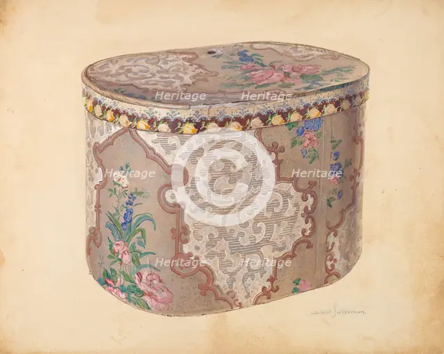 Bandbox, c. 1939. Creator: Gilbert Sackerman.