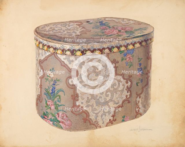 Bandbox, c. 1939. Creator: Gilbert Sackerman.