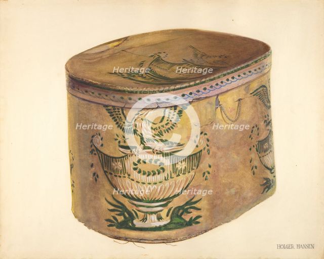 Bandbox, c. 1939. Creator: Holger Hansen.