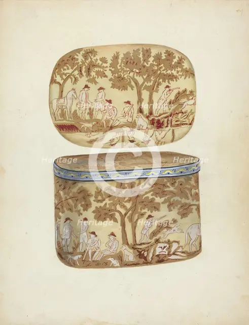 Bandbox, c. 1953. Creator: Joseph Rothenberg.