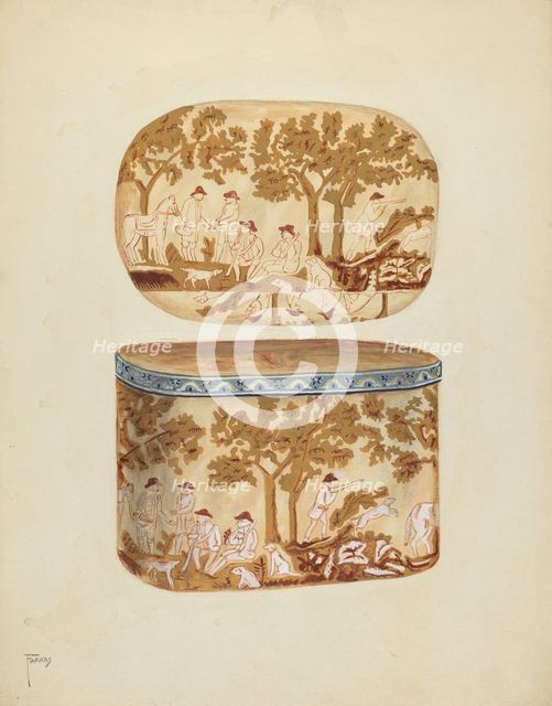 Bandbox, c. 1953. Creator: Paul Farkas.