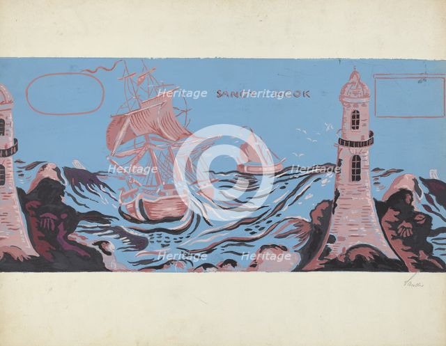 Bandbox, c. 1953. Creator: Selma Sandler.