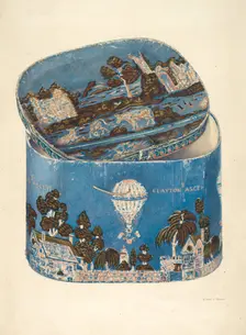 Bandbox Design, 1935/1942. Creator: Alfred Koehn