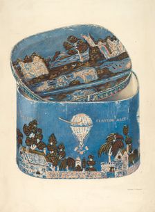 Bandbox Design, 1935/1942. Creator: Alfred Koehn