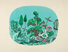 Bandbox Design, 1935/1942. Creator: Unknown