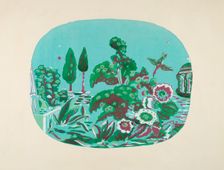 Bandbox Design, 1935/1942. Creator: Unknown