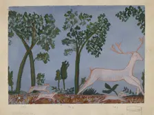 Bandbox Design, 1935/1942. Creator: Unknown