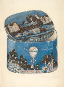 Bandbox Design, 1935/1942. Creator: Alfred Koehn