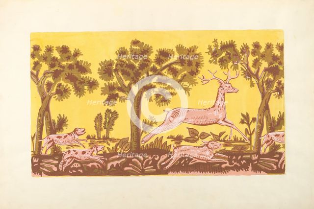 Bandbox Design, c. 1936. Creator: Martin Partyka.