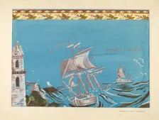 Bandbox Design, c. 1937. Creator: Isabella Ruth Doerfler