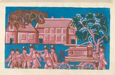 Bandbox Design, c. 1937. Creator: Martin Partyka