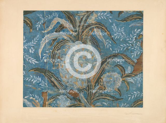 Bandbox Design, c. 1939. Creator: Gilbert Sackerman.