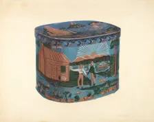 Bandbox Design, c. 1939. Creator: Walter Doran