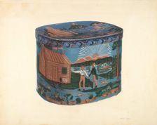 Bandbox Design, c. 1939. Creator: Walter Doran