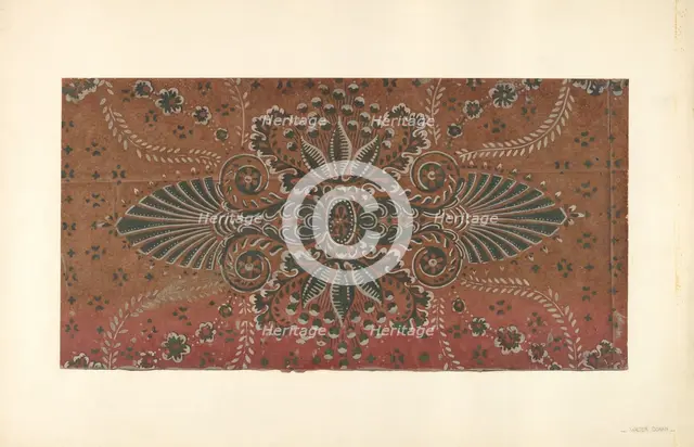 Bandbox Design, c. 1939. Creator: Walter Doran.